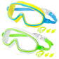 👓SUMMER GIFT – ONLY £11.99!!🏆#1 Bestselling🏊‍♀️HD children's large frame waterproof and anti-fog swimming goggles