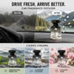 🌿 110ml Long-Lasting Car Air Freshener – Natural plant extracts, eliminates smoke & pet odours. Weeks of freshness. Mountain design. Breath easy! 💨✨