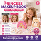 👑LAST DAY SALE 🎨Mess-Free Paper Play, Realistic Fun for Girls ✨ Princess Makeup & Diamond Painting Craft Kit