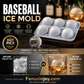 🎁Unit price as low as £11.99！🧊🥃Must‑have cooling gadget for summer！⚾️Baseball Sphere Ice Cube Mold❄️