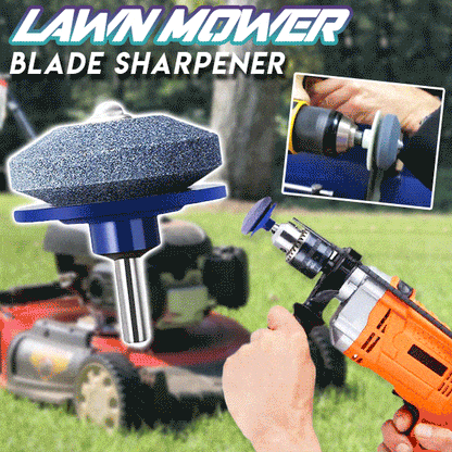 ⏳🔥LIMITED-TIME 50% OFF! ⏰🌿Drill‑Mount Lawn Mower Blade Sharpener ⚙️
