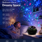 🔥 50% OFF on selected products🎉2-in-1 Rotating Star Projector Night Lights