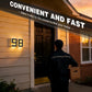 🔥Last Day 52% OFF🔥Solar Lighted House Numbers LED Numbers, Waterproof for Outside