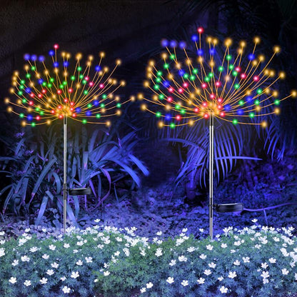🎁2026 New Arrivals 53% OFF💥Waterproof Solar Garden Fireworks Lamp