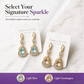 ⏳🔥LIMITED-TIME 50% OFF! ⏰🌈Elegant Rhinestone Water Drop Dangle Earrings💎