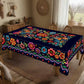 📢📢 50% OFF !! ⏰ Mexican Floral Tablecloth with Scalloped Edge – Vibrant Print, Soft Drape & Perfect for Dining Tables, Garden Parties & Everyday Meals 🌺✨