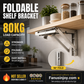 ⏳🔥LIMITED-TIME 50% OFF! ⏰Fold-in-a-Second Multi-Use Bracket – Declutter Your Kitchen or Study in Moments📚
