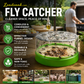 Reusable fly trap—no electricity, no poison!  Safe to use in the kitchen and around children and pets.