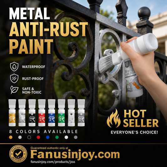 ⏳🔥LIMITED-TIME 50% OFF! ⏰Refresh paint surfaces in one simple spray!✨🏠Water-Based Metallic Silver Paint with Built-in Brush💥👍
