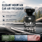 🌿 110ml Long-Lasting Car Air Freshener – Natural plant extracts, eliminates smoke & pet odours. Weeks of freshness. Mountain design. Breath easy! 💨✨