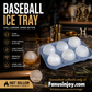 🎁Unit price as low as £11.99！🧊🥃Must‑have cooling gadget for summer！⚾️Baseball Sphere Ice Cube Mold❄️
