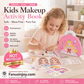 👑LAST DAY SALE 🎨Mess-Free Paper Play, Realistic Fun for Girls ✨ Princess Makeup & Diamond Painting Craft Kit