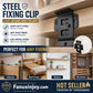 ⏳🔥LIMITED-TIME 50% OFF! ⏰🔧 2-in-1 Locking Insert Shelf Brackets – Heavy-duty & adjustable – Perfect for shelving, workbenches or cabinets – easy to install and secure 🛠️✨