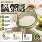 ⏳🔥LIMITED-TIME 50% OFF! ⏰ Wash Rice Without Losing a Grain – Fine Mesh Colander Bowl with Handle. UK Stock🍚