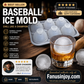 🎁Unit price as low as £11.99！🧊🥃Must‑have cooling gadget for summer！⚾️Baseball Sphere Ice Cube Mold❄️