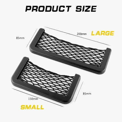 ⏳🔥LIMITED-TIME 50% OFF! ⏰🚗 Car Storage Net Pocket – Stretchable Mesh Organizer for Phones & Everyday Essentials