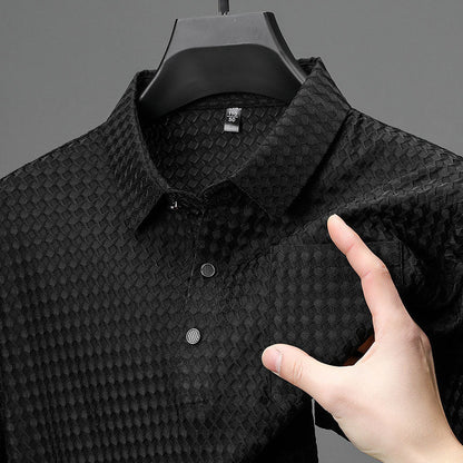 👕 50% OFF! ⏰Men’s Textured Short-Sleeve Shirt – Breathable, Lightweight & Easy to Style