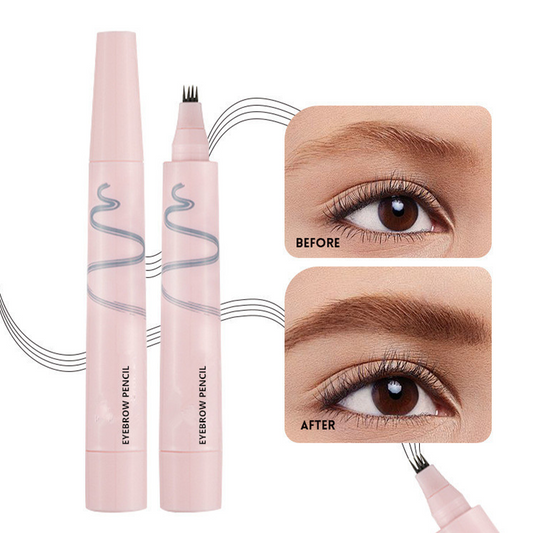 ⏳🔥LIMITED-TIME 50% OFF! ⏰✏️Waterproof 4-Tip Eyebrow Pencil – Create Natural & Fuller Brows Effortlessly ✨