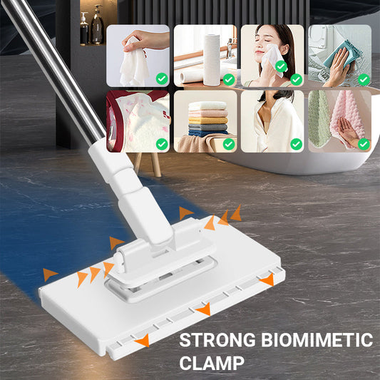 🔥Last Day Only 11.99🔥The Disposable Clamp Mop | Versatile Wet & Dry Home Cleaner
