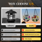 🔥50% OFF on selected products🎉Solar Pendant Lamp Art Of Iron