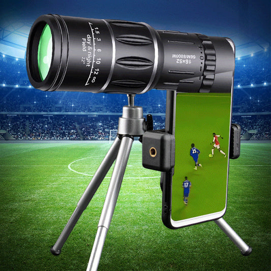 🔭🔥 50 % de réduction ! Télescope monoculaire portable 500x – Compact, avec trépied & support smartphone pour photos ultra-nettes