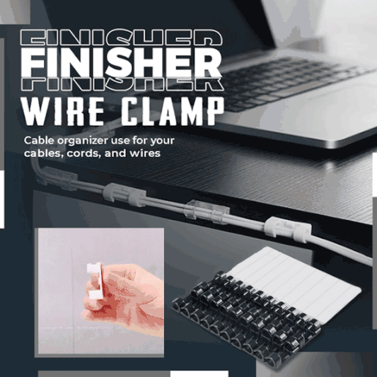 ⏳🔥LIMITED-TIME 50% OFF! ⏰Buy 1 Get 1 Free!🔌Self-Adhesive Cable Organiser Clips – 16/20-Piece No-Drill Set