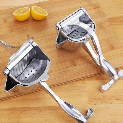 ⏳🔥LIMITED-TIME 50% OFF! ⏰🍋 Stainless Steel Manual Juicer 🍊🥤