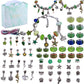 💫 60% OFF NOW! 🎁 Charm Bracelet Making Kit - Includes Beads & Tools, Creative Fun for Kids/Adults, Perfect Gift Idea 👧📦
