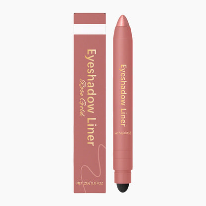 ✨ Buy 1 Get 1 FREE🎁🎉1 set of 2 pces✨2-In-1 Eyeshadow Liner with Blending Brush