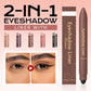 ✨ Buy 1 Get 1 FREE🎁🎉1 set of 2 pces✨2-In-1 Eyeshadow Liner with Blending Brush