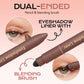 ✨ Buy 1 Get 1 FREE🎁🎉1 set of 2 pces✨2-In-1 Eyeshadow Liner with Blending Brush