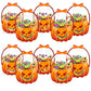 ⏳🔥LIMITED-TIME 50% OFF! ⏰🎃Halloween Pumpkin Treat Bags | Resealable Zipper Prevents Candy Spills🍬👻
