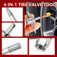 ⏳🔥LIMITED-TIME 50% OFF! ⏰Tire Valve Tool Kit – Rapid Valve Maintenance, Complete Tool Integration & Broad Vehicle Compatibility 💪