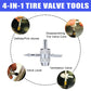⏳🔥LIMITED-TIME 50% OFF! ⏰Tire Valve Tool Kit – Rapid Valve Maintenance, Complete Tool Integration & Broad Vehicle Compatibility 💪