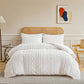 ⏳🔥LIMITED-TIME 50% OFF! ⏰3-piece tufted bedding set with cut-out pattern