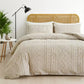 ⏳🔥LIMITED-TIME 50% OFF! ⏰3-piece tufted bedding set with cut-out pattern