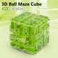 🌀🖐️💐 PROMO -50% ! Labyrinthe 3D à Bille Magnétique – Cube Tournant, 5 Couleurs, 8,5 cm, Développe Coordination, Casse-tête Éducatif