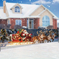 ⏳🔥LIMITED-TIME 50% OFF! ⏰🎅 Outdoor Christmas Hanging Banner – Fade‑Resistant, Santa Design 🎄⭐