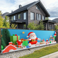 ⏳🔥LIMITED-TIME 50% OFF! ⏰🎅 Outdoor Christmas Hanging Banner – Fade‑Resistant, Santa Design 🎄⭐