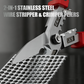⏳🔥LIMITED-TIME 50% OFF! ⏰2-in-1 Stainless Steel Wire Stripper & Crimper Pliers