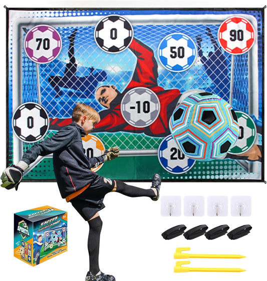 ⏳🔥LIMITED-TIME 50% OFF! ⏰⚽ Kids Soccer Ball Game Set – Complete with Goal & Pump, Outdoor Play & Skill Development ✨