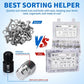 ⏳🔥LIMITED-TIME 50% OFF! ⏰ Nut & Bolt Thread Checker Kit – Dual-Sided, Military-Grade, Metric & Imperial 🔩✨