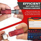 ⏳🔥LIMITED-TIME 50% OFF! ⏰ Nut & Bolt Thread Checker Kit – Dual-Sided, Military-Grade, Metric & Imperial 🔩✨