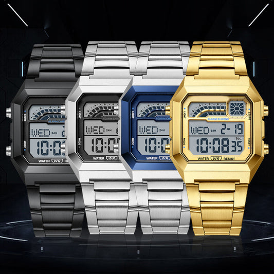 📢📢55% OFF !! ⏰Unisex Digital Watch with Square Display & Luminous Backlight ⌚