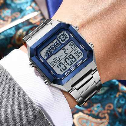 📢📢55% OFF !! ⏰Unisex Digital Watch with Square Display & Luminous Backlight ⌚