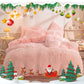 ⏳🔥LIMITED-TIME 50% OFF! ⏰🛏️ Winter Plush Bedding Set – 4‑piece, warm & cozy ✨