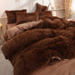 ⏳🔥LIMITED-TIME 50% OFF! ⏰🛏️ Winter Plush Bedding Set – 4‑piece, warm & cozy ✨