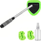 ⏳🔥LIMITED-TIME 50% OFF! ⏰🧹Extendable windshield cleaner, 180° rotating head, no streaks🚗
