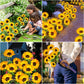 📢📢44% OFF !! ⏰🌻 Realistic & Weatherproof | Solar Sunflower | IP65 Outdoor Decor