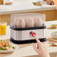 ⏳🔥LIMITED-TIME 50% OFF! ⏰🍳 Multifunctional Egg Steamer with Clear Lid – Boil, Poach or Omelet, Auto Shut-Off & Compact Design 🥚✨